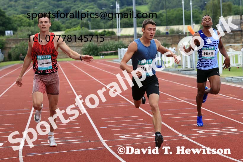 Decathlon 400 metres, 2024 EAP International Combined events, Hewcham, Northumberland.  Photo: David T. Hewitson/Sports for All Pics